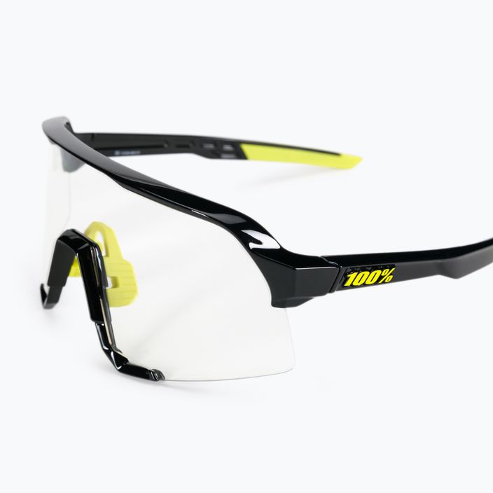 Γυαλιά ποδηλασίας 100% S3 Φωτοχρωμικός φακός γυαλιστερό μαύρο STO-61034-802-01 5