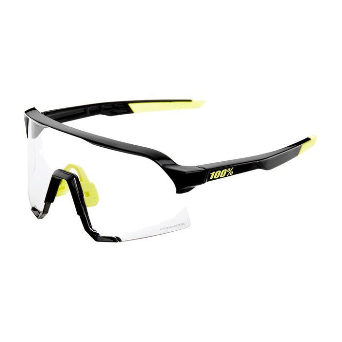 Γυαλιά ποδηλασίας 100% S3 Φωτοχρωμικός φακός γυαλιστερό μαύρο STO-61034-802-01 6