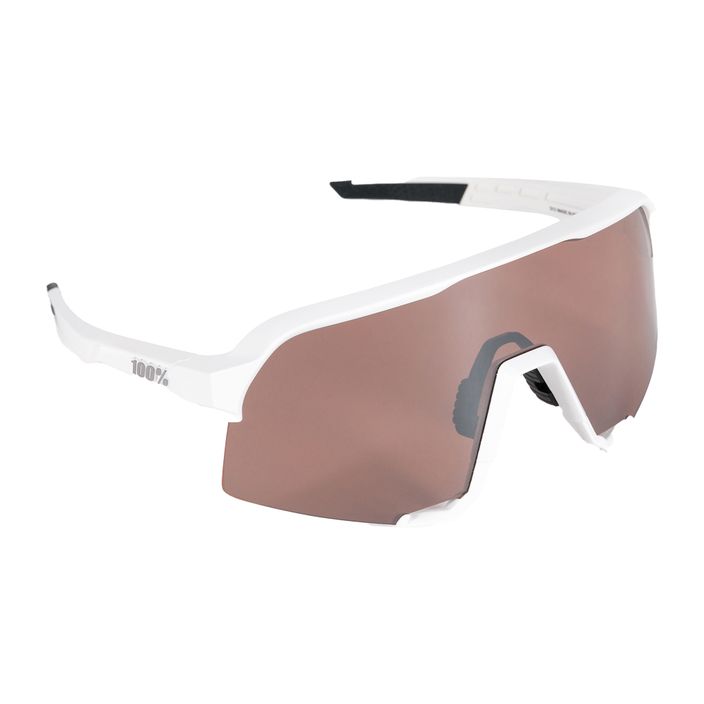 Γυαλιά ποδηλασίας 100% S3 Mirror Lens ματ λευκό/ασημί STO-61034-404-02