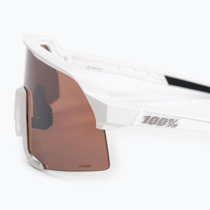 Γυαλιά ποδηλασίας 100% S3 Mirror Lens ματ λευκό/ασημί STO-61034-404-02 4
