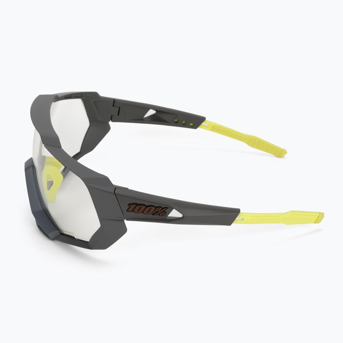 Γυαλιά ποδηλασίας 100% Speedtrap Φωτοχρωμικός φακός soft tact cool grey STO-61023-802-01 4