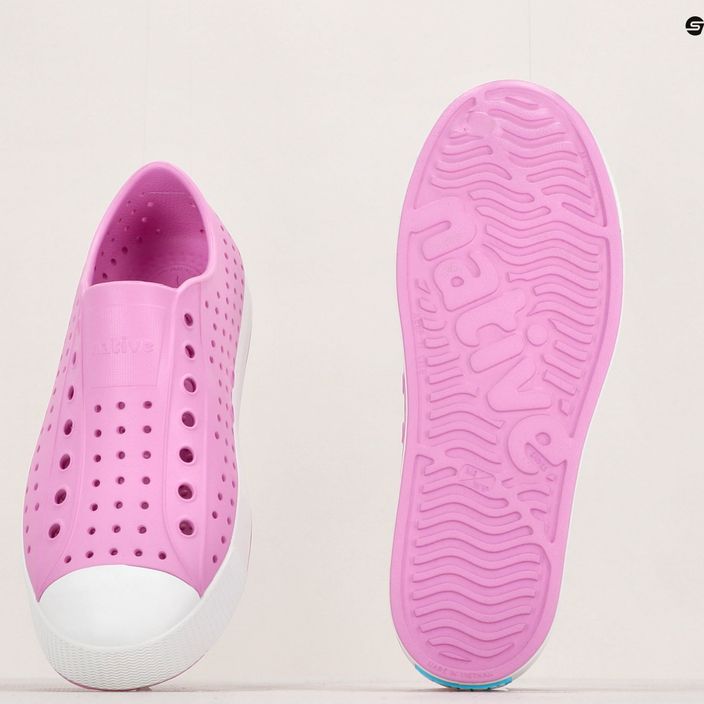 Native Jefferson αθλητικά παπούτσια ροζ/λευκό κέλυφος 18