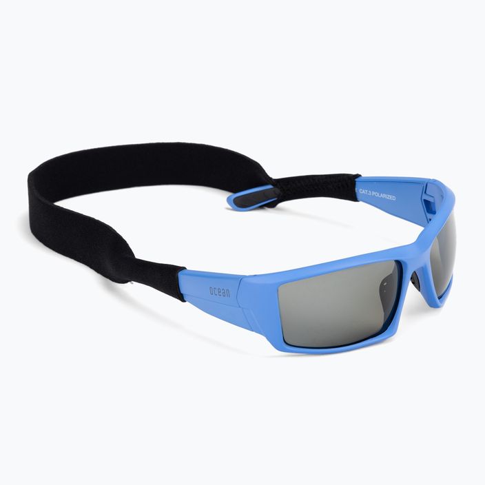 Γυαλιά ηλίου Ocean Aruba ματ μπλε/καπνός 3200.3 6