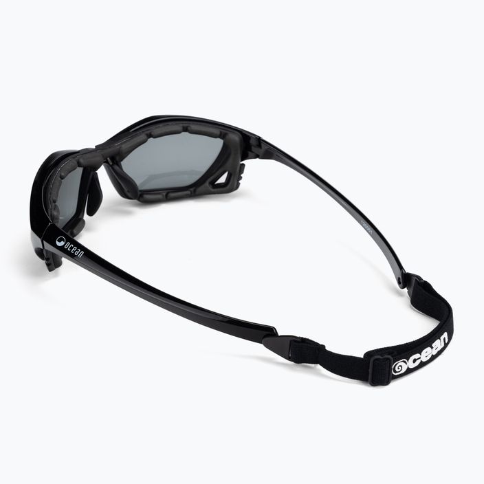 Γυαλιά ηλίου Ocean Lake Garda γυαλιστερό μαύρο/καπνός 13000.1 2