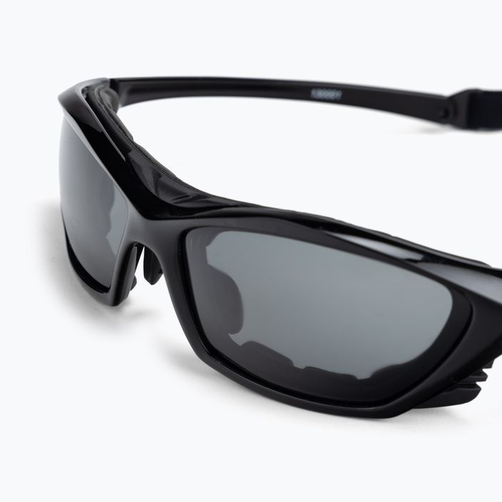 Γυαλιά ηλίου Ocean Lake Garda γυαλιστερό μαύρο/καπνός 13000.1 5