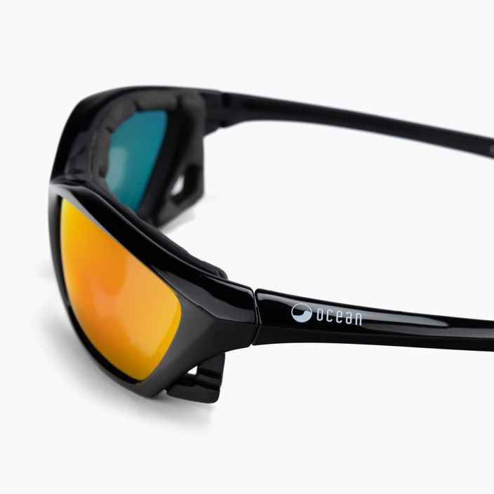 Γυαλιά ηλίου Ocean Lake Garda ματ μαύρο/revo κόκκινο 13001.1 4