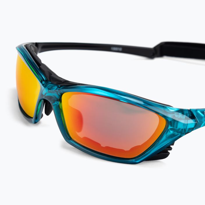 Γυαλιά ηλίου Ocean Lake Garda μπλε διάφανο/revo κόκκινο 13001.5 5