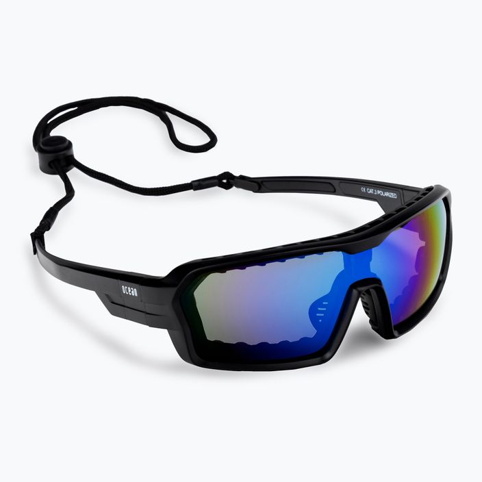 Γυαλιά ηλίου Ocean Sunglasses Chameleon ματ μαύρο/revo μπλε 3701.0X γυαλιά ηλίου