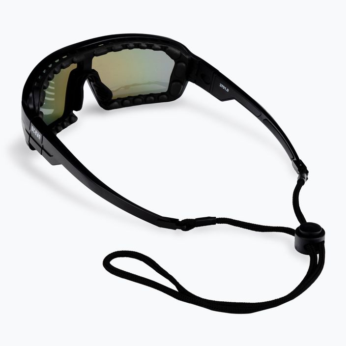 Γυαλιά ηλίου Ocean Sunglasses Chameleon ματ μαύρο/revo μπλε 3701.0X γυαλιά ηλίου 3