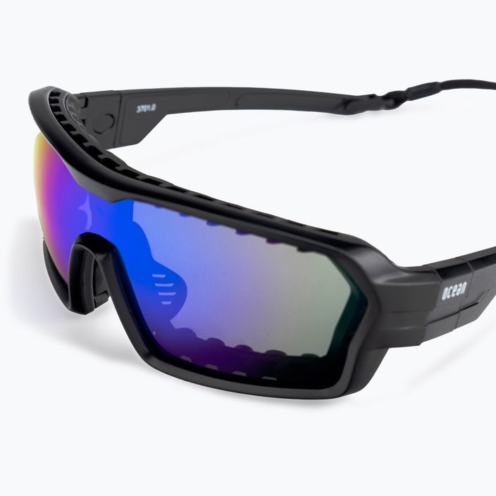 Γυαλιά ηλίου Ocean Sunglasses Chameleon ματ μαύρο/revo μπλε 3701.0X γυαλιά ηλίου 5