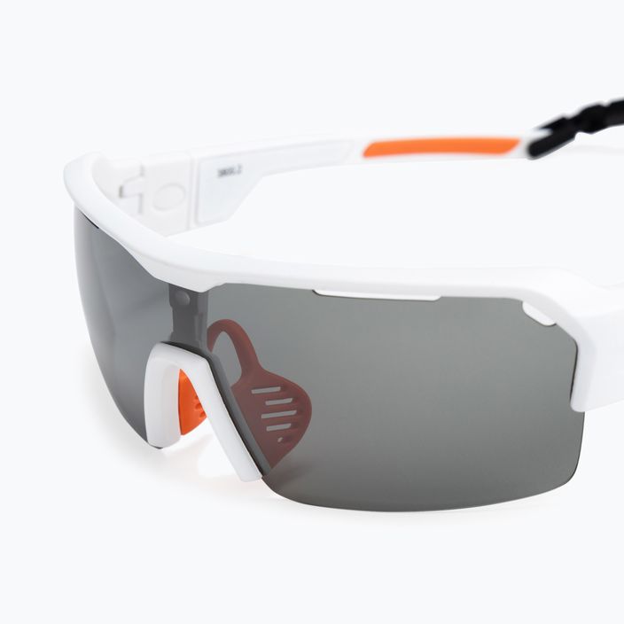 Γυαλιά ηλίου Ocean Race ματ λευκό/καπνός 3800.2X γυαλιά ποδηλασίας 5