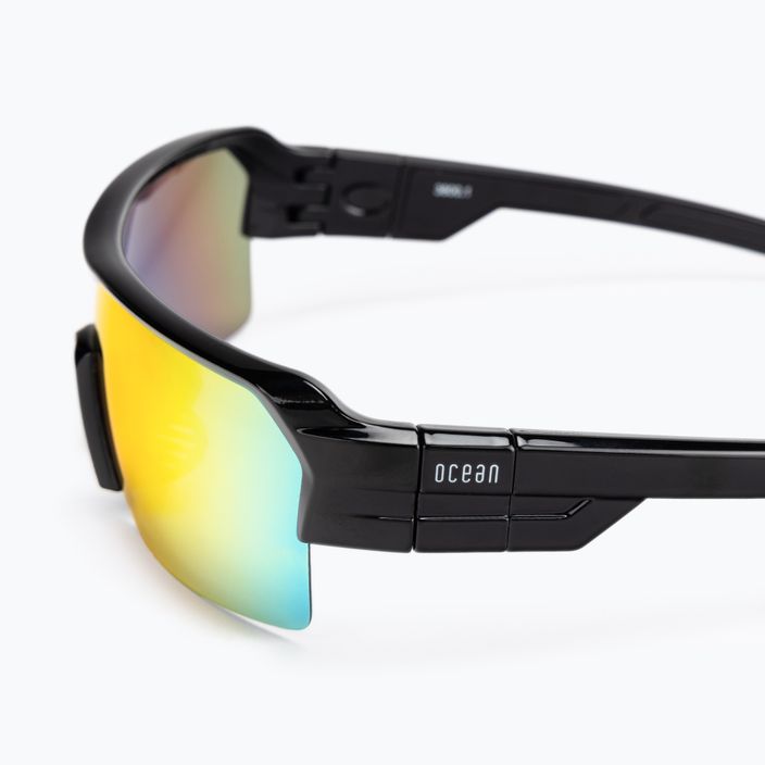 Γυαλιά ηλίου Ocean Race γυαλιστερό μαύρο/revo κόκκινο 3803.1X γυαλιά ποδηλασίας 4