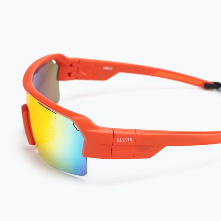 Γυαλιά ηλίου Ocean Race ματ κόκκινο/revo κόκκινο 3800.5X γυαλιά ποδηλασίας 4