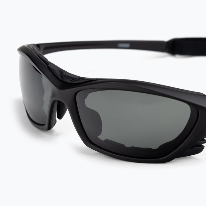 Γυαλιά ηλίου Ocean Lake Garda ματ μαύρο/καπνός 13002.0 5