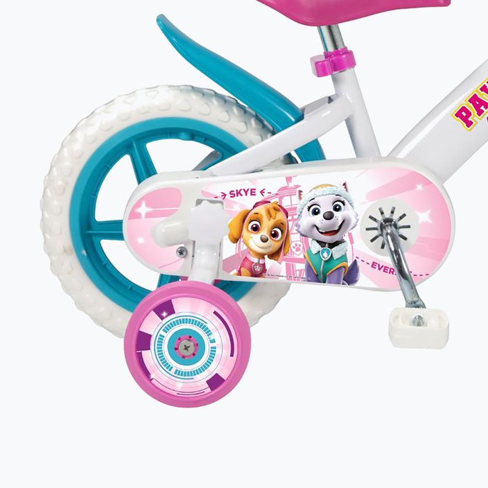 Toimsa 12" Paw Patrol Girl παιδικό ποδήλατο λευκό 1181 5