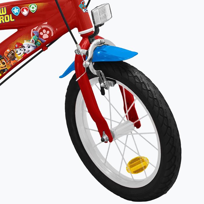 Toimsa 14" Paw Patrol Boy παιδικό ποδήλατο κόκκινο 1474 5