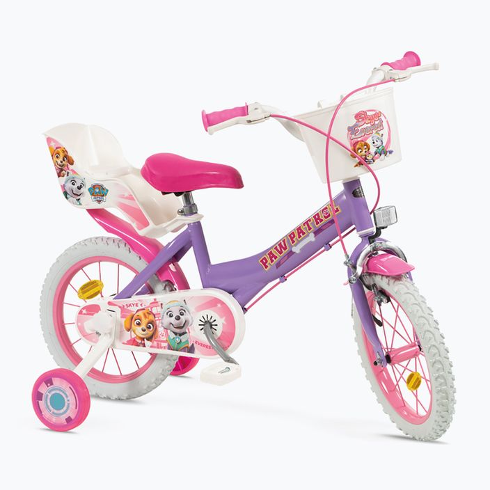 Toimsa 14" Paw Patrol Girl παιδικό ποδήλατο μοβ 1480