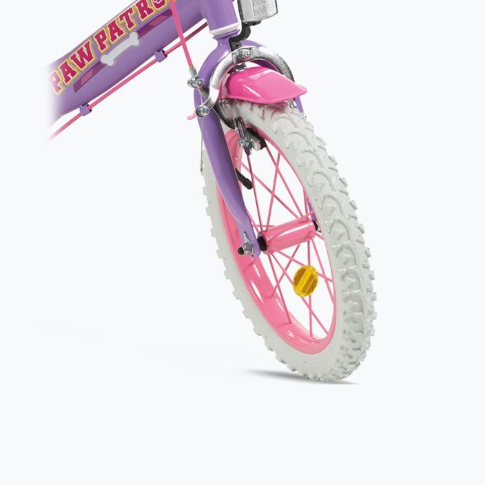 Toimsa 14" Paw Patrol Girl παιδικό ποδήλατο μοβ 1480 4