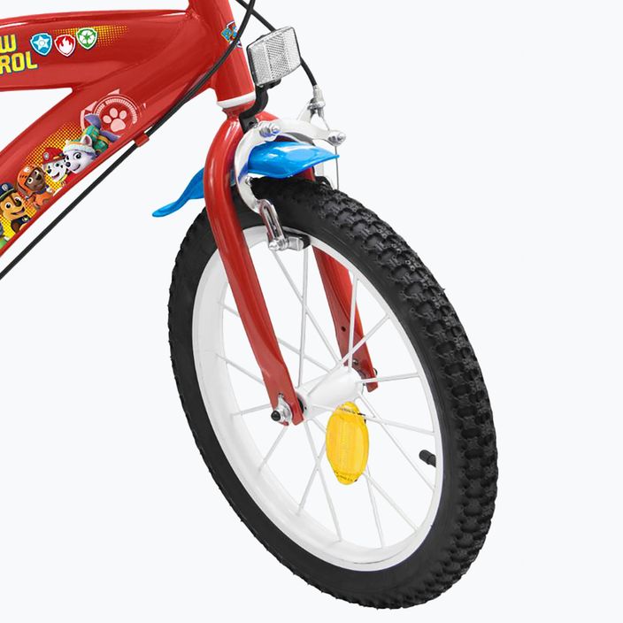 Toimsa 16" Paw Patrol Boy παιδικό ποδήλατο κόκκινο 5
