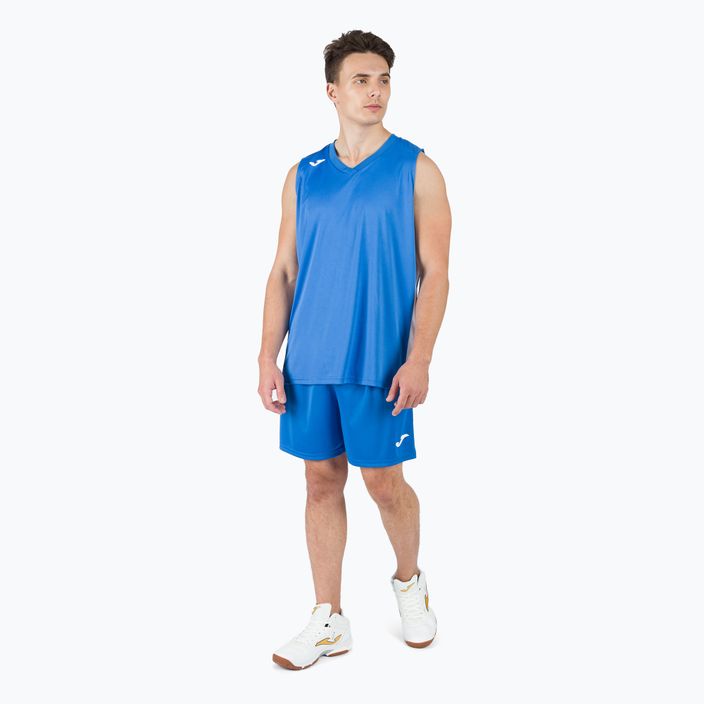 Ανδρική φανέλα μπάσκετ Joma Cancha III μπλε και λευκό 101573.702 5