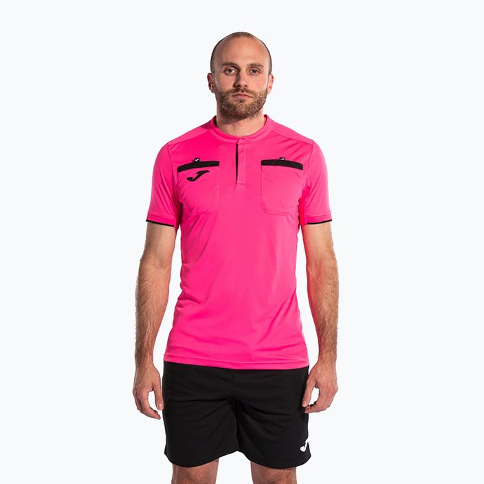 Joma Referee ανδρική φανέλα ποδοσφαίρου ροζ 101299