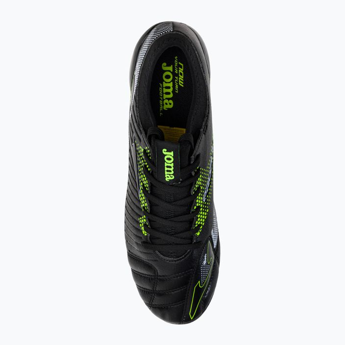 Joma Propulsion Cup AG μαύρο/λεμονί fluor ανδρικά ποδοσφαιρικά παπούτσια 6