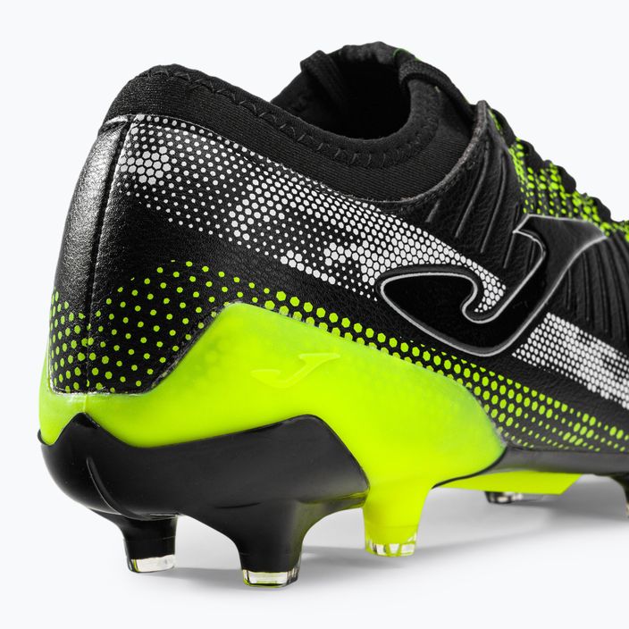 Joma Propulsion Cup FG μαύρο/λεμονί φθορίου ανδρικά ποδοσφαιρικά παπούτσια 11