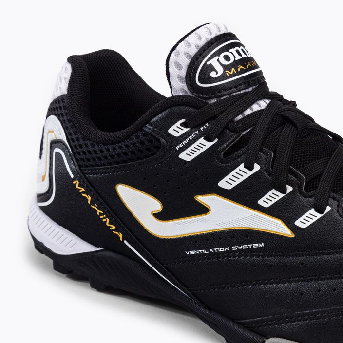Ανδρικά ποδοσφαιρικά παπούτσια Joma Maxima TF μαύρο 8