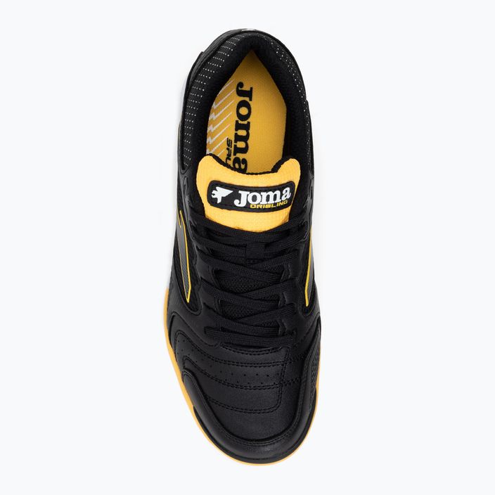 Ανδρικά ποδοσφαιρικά παπούτσια Joma Dribling IN μαύρο/πορτοκαλί 6