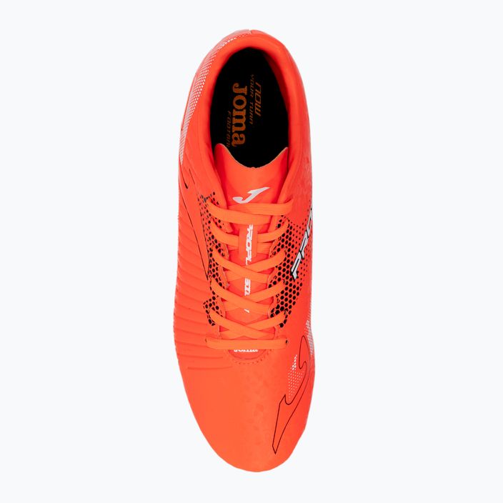 Joma Propulsion FG ανδρικά ποδοσφαιρικά παπούτσια πορτοκαλί/μαύρο 6