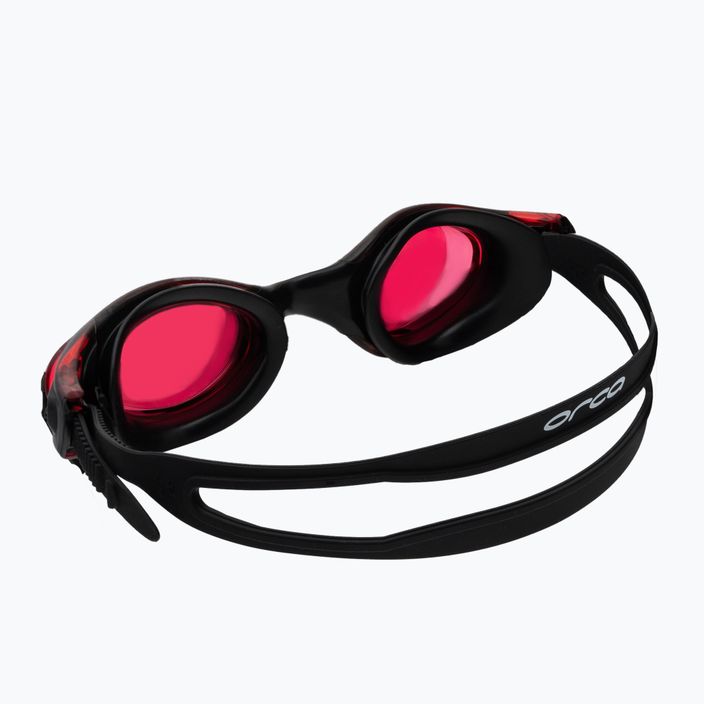 Orca Killa Vision μαύρα/κόκκινα γυαλιά κολύμβησης FVAW0004 4