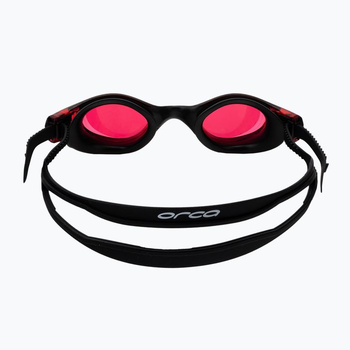 Orca Killa Vision μαύρα/κόκκινα γυαλιά κολύμβησης FVAW0004 5
