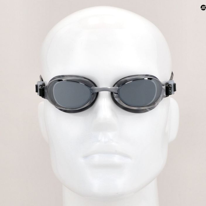 Speedo Aquapure Mirror μαύρα/ασημί/χρωμιωμένα γυαλιά κολύμβησης 8-11770C742 7