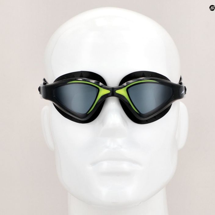 AQUA-SPEED Raptor μαύρα/πράσινα γυαλιά κολύμβησης 49-38 7