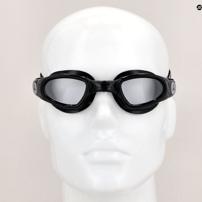 Aquasphere Mako 2 μαύρα/μαύρα/διαφανή γυαλιά κολύμβησης EP3080101LC 7