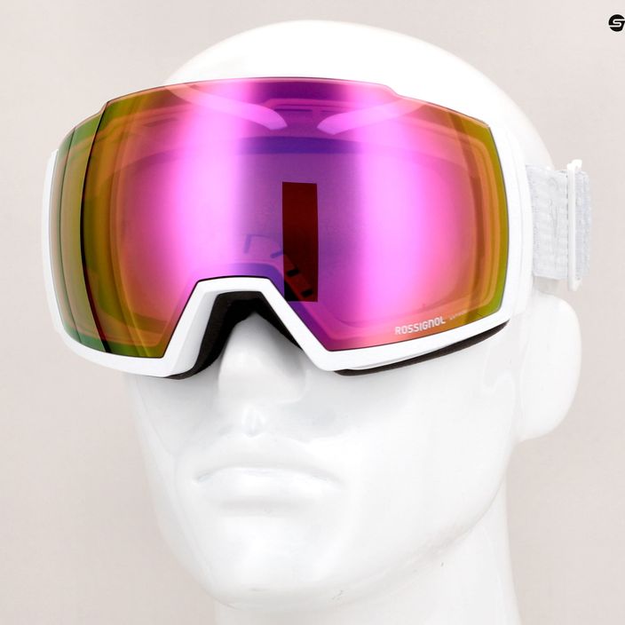Γυαλιά σκι Rossignol Magne'lens white/pink miror/silver miror 8