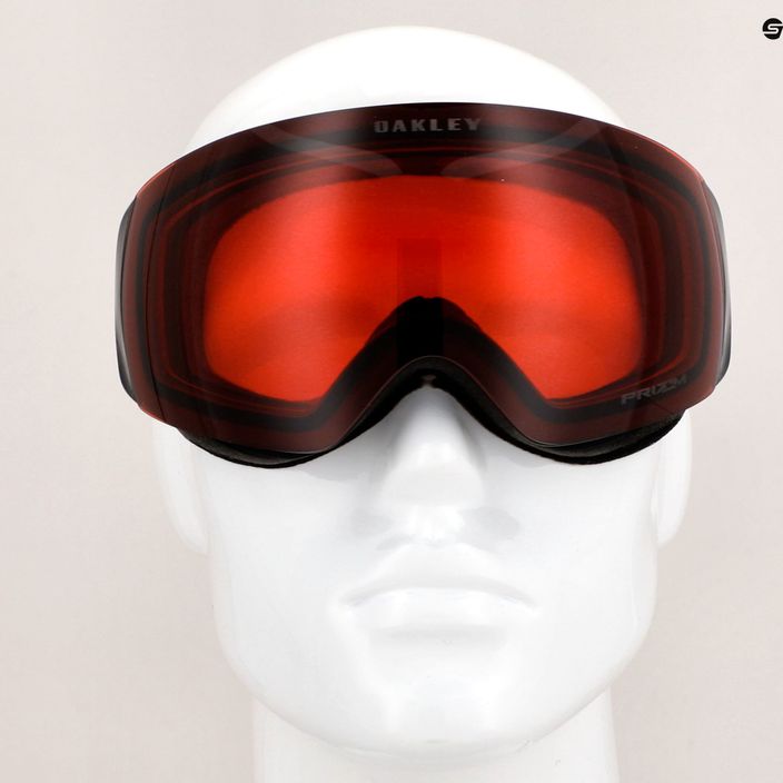 Oakley Flight Deck matte black/prizm snow hi pink iridium γυαλιά σκι OO7064-44 3