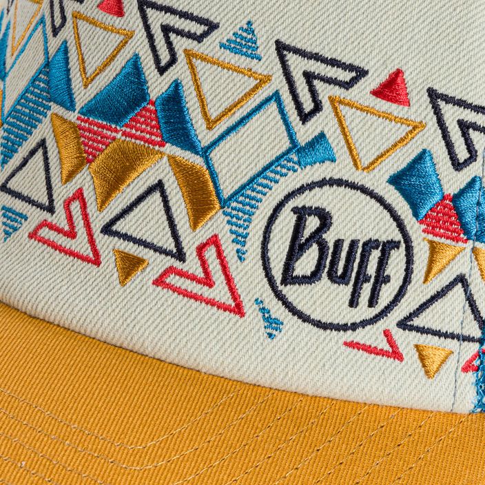 BUFF Trucker Ladji ανδρικό καπέλο μπέιζμπολ μπλε και κίτρινο 122597.555.10.00 5