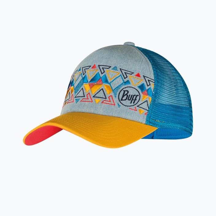 BUFF Trucker Ladji ανδρικό καπέλο μπέιζμπολ μπλε και κίτρινο 122597.555.10.00 6