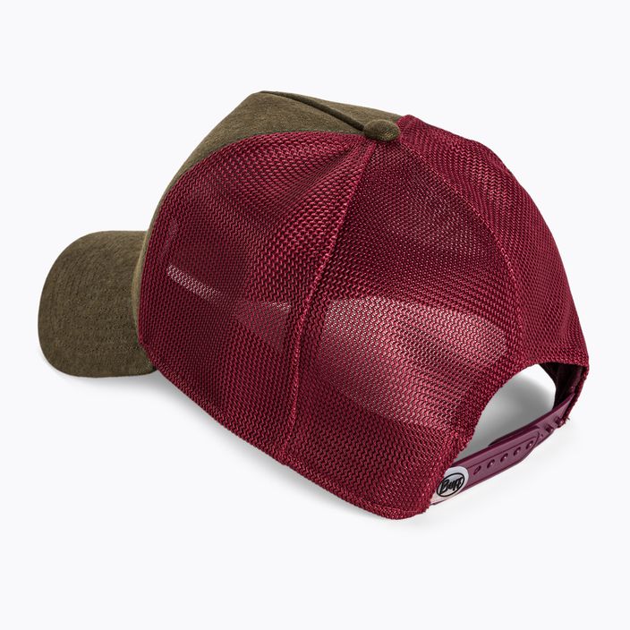 BUFF Trucker Lowney πράσινο καπέλο μπέιζμπολ 125364.854.30.00 3