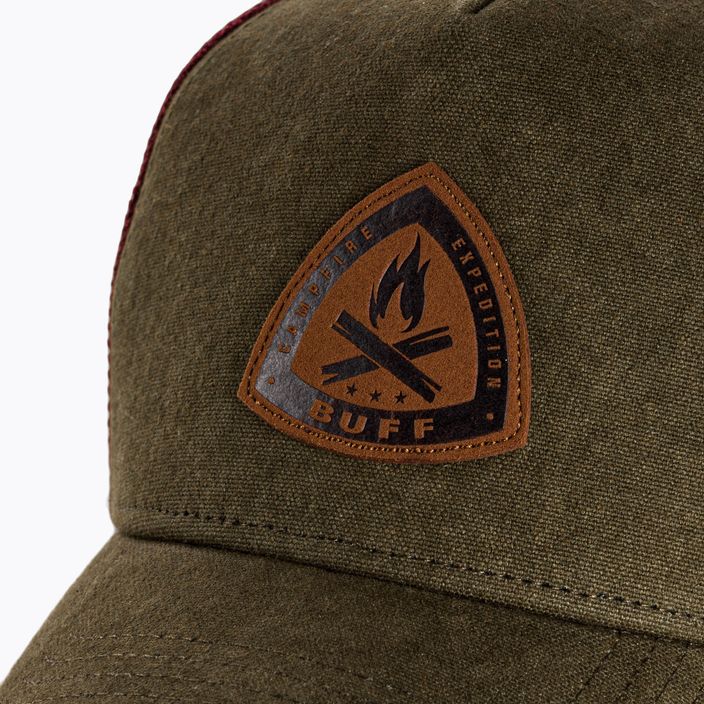 BUFF Trucker Lowney πράσινο καπέλο μπέιζμπολ 125364.854.30.00 5