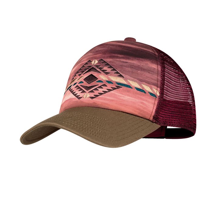 BUFF Trucker Sykora καπέλο μπέιζμπολ καστανό και καφέ 125365.632.30.00 6