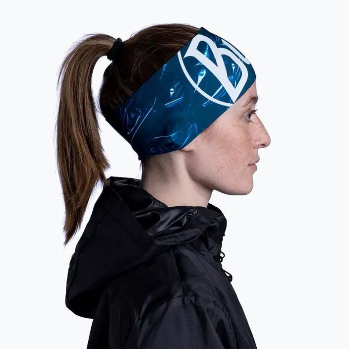 BUFF Tech Fleece Headband Xcross μπλε 126291.555.10.00 6