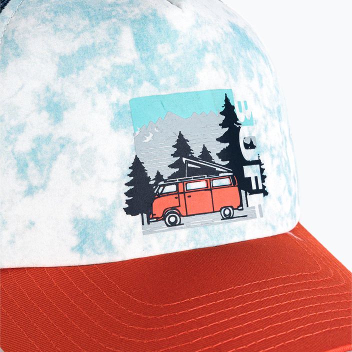 BUFF Trucker Elvan χρωματιστό καπέλο μπέιζμπολ 127793.555.30.00 5