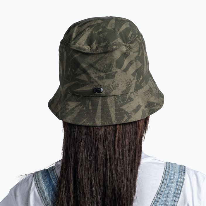 BUFF Adventure Bucket Acai πράσινο καπέλο πεζοπορίας 125343.854.20.00 4