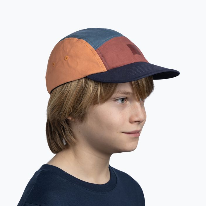 BUFF 5 Panel Go Colart παιδικό καπέλο μπέιζμπολ μπλε 128588.707.10.00 8