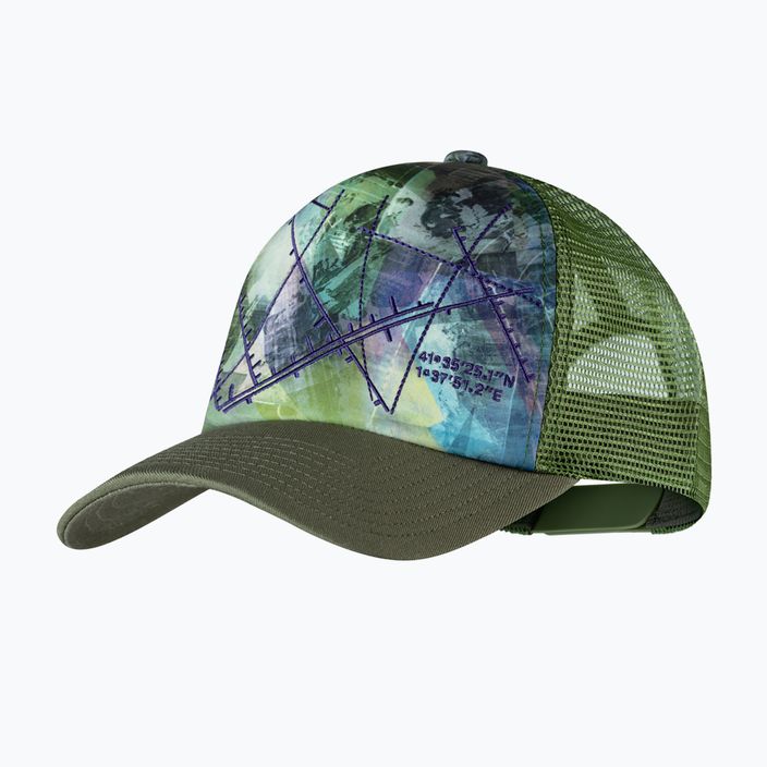 BUFF Trucker Campast πράσινο καπέλο μπέιζμπολ 131401.845.30.00 5