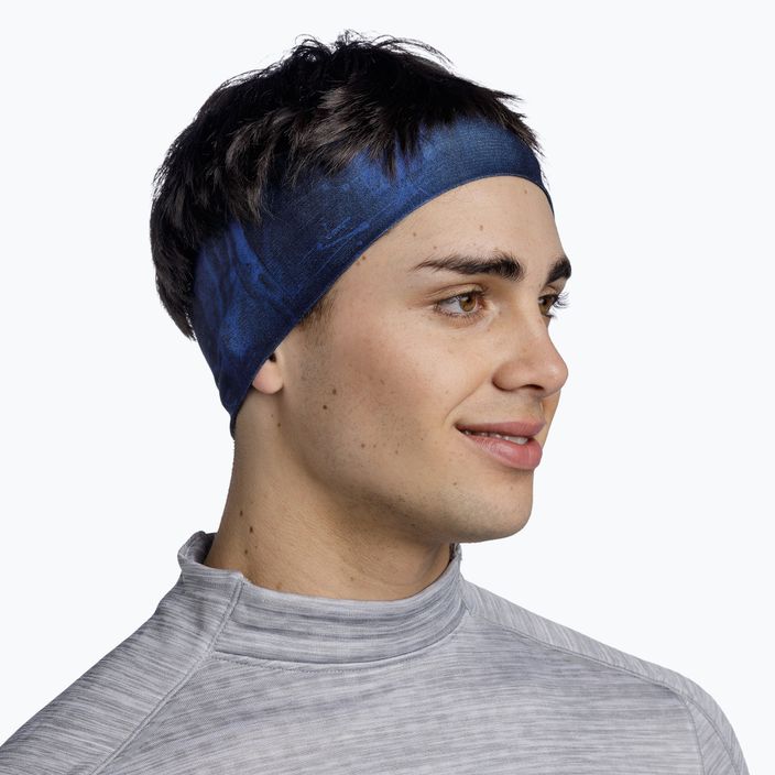 BUFF Coolnet UV Wide arius blue headband 3
