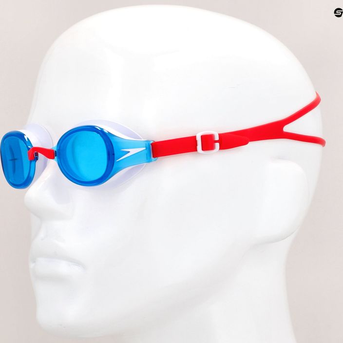 Speedo Hydropure Junior κόκκινα/λευκά/μπλε παιδικά γυαλιά κολύμβησης 8-126723083 7