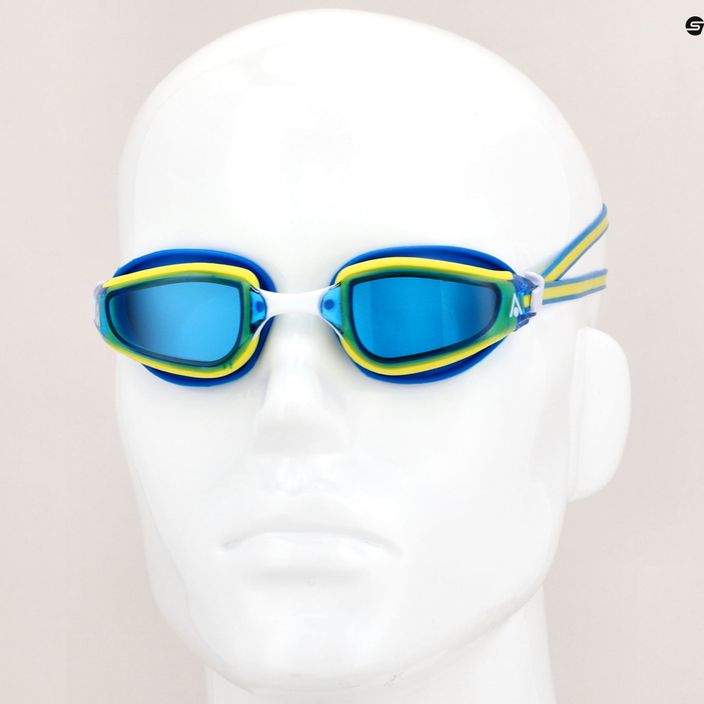 Aquasphere Fastlane μπλε/κίτρινο/μπλε γυαλιά κολύμβησης EP2994007LB 8